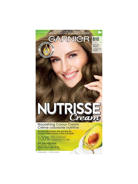 garnier ash light brown|More.